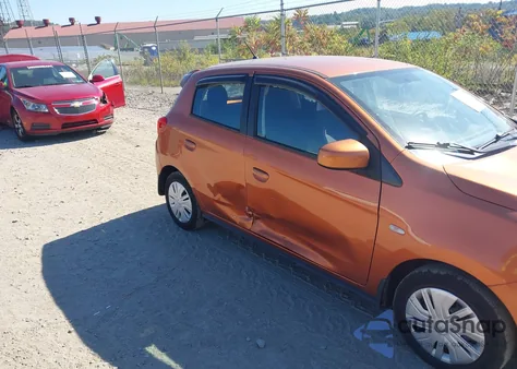 2019 Mitsubishi Mirage Es z USA, uszkodzony, nr VIN ML32A3HJ8KH011470